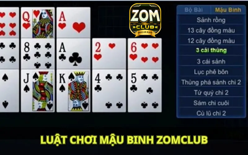 Chi tiết luật chơi trong game Mậu Binh cần nắm rõ