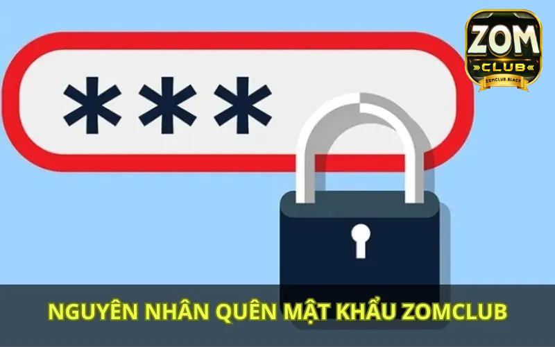 Nguyên nhân phổ biến khi quên mật khẩu Zomclub